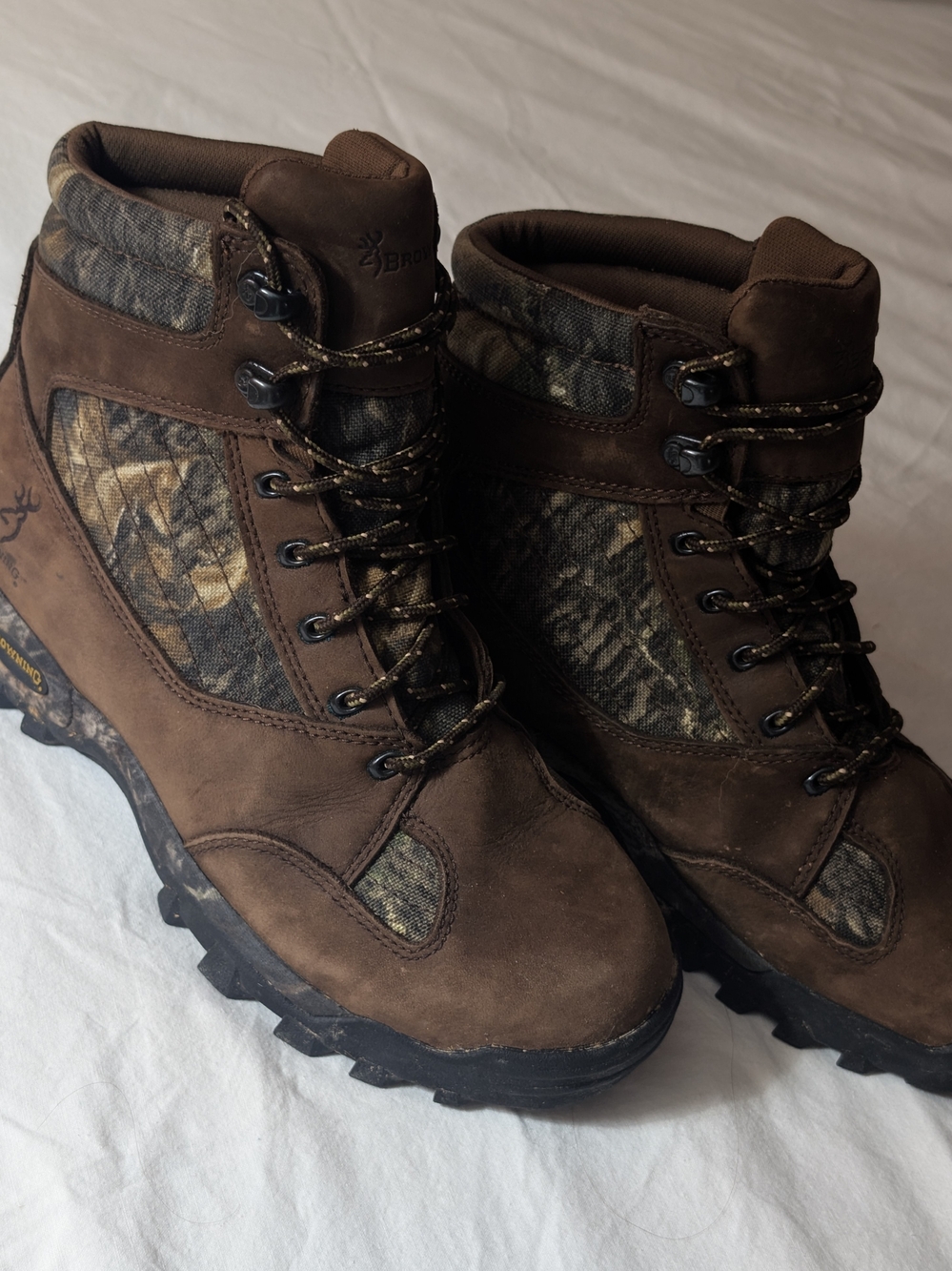 Browning Men's Brown Camouflage Hunting Boots